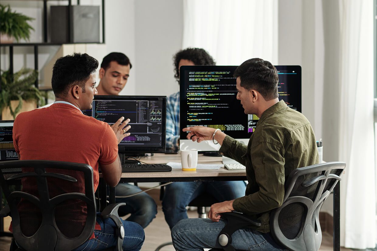 group of people meeting